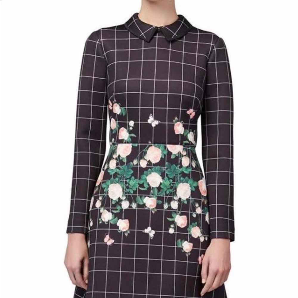 Erin fetherston floral mila dress SZ 6 Used lightly